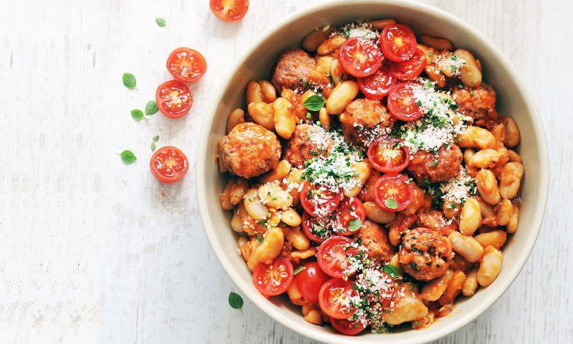Boulettes et Haricots Tarbais