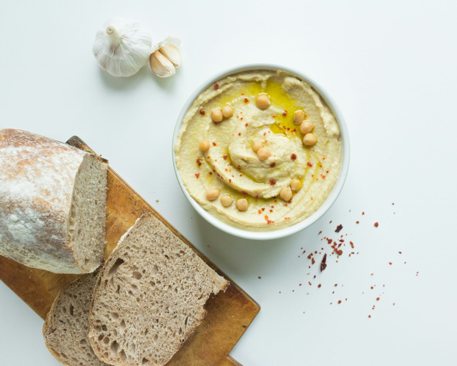 Houmous de Haricots Tarbais et poivrons