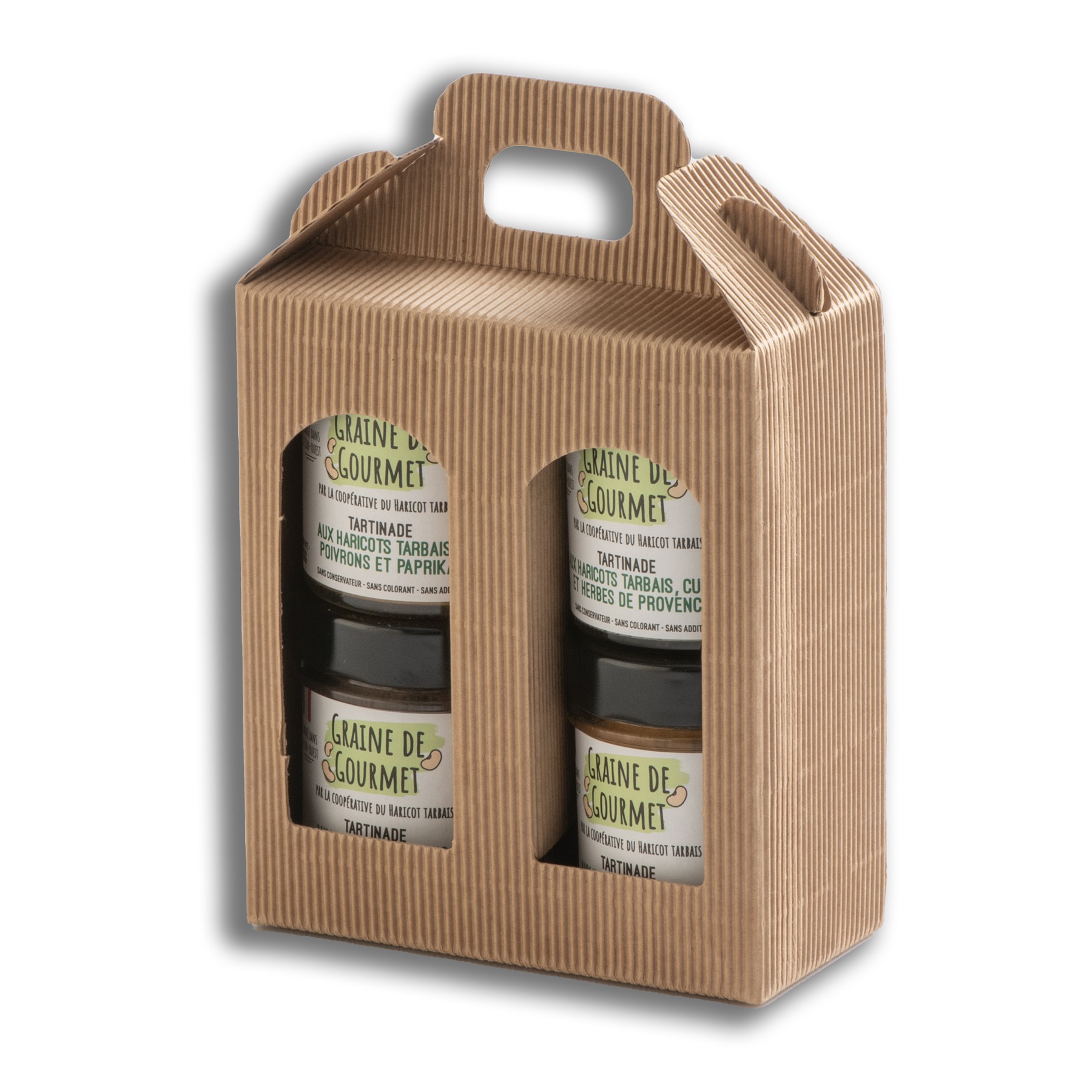 Panier Tartinades Bio aux Haricots Tarbais Graine de Gourmet