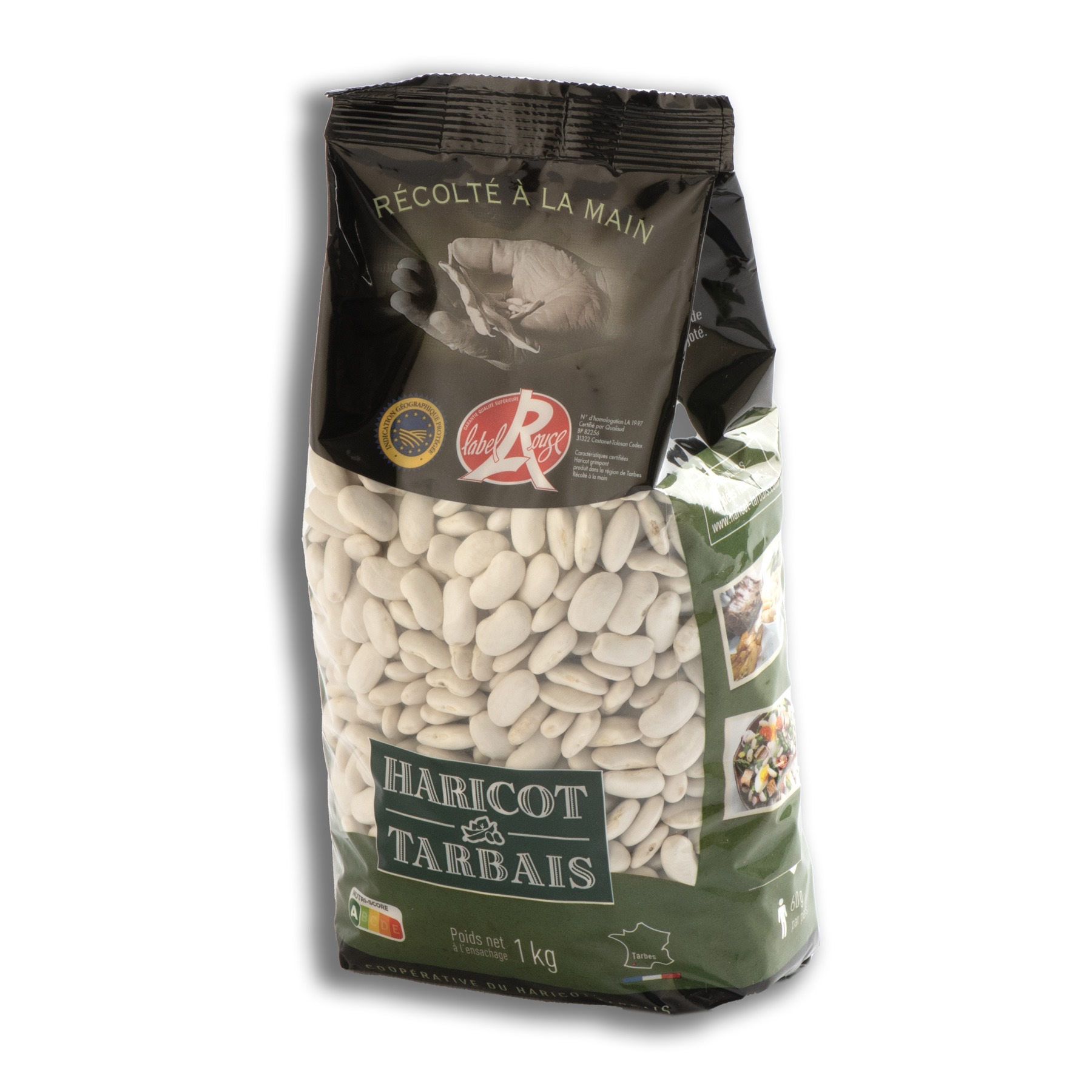 Sachet Haricot Tarbais IGP Label Rouge 1kg