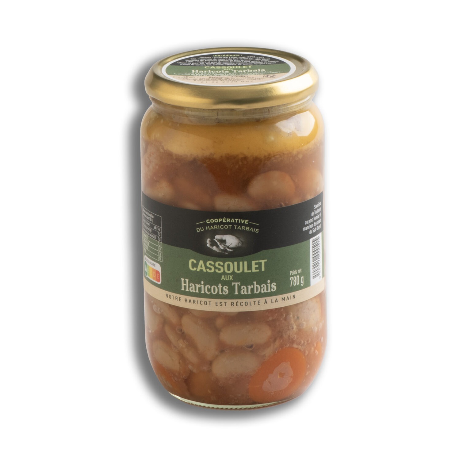 Bocal Cassoulet aux Haricots Tarbais 780gr