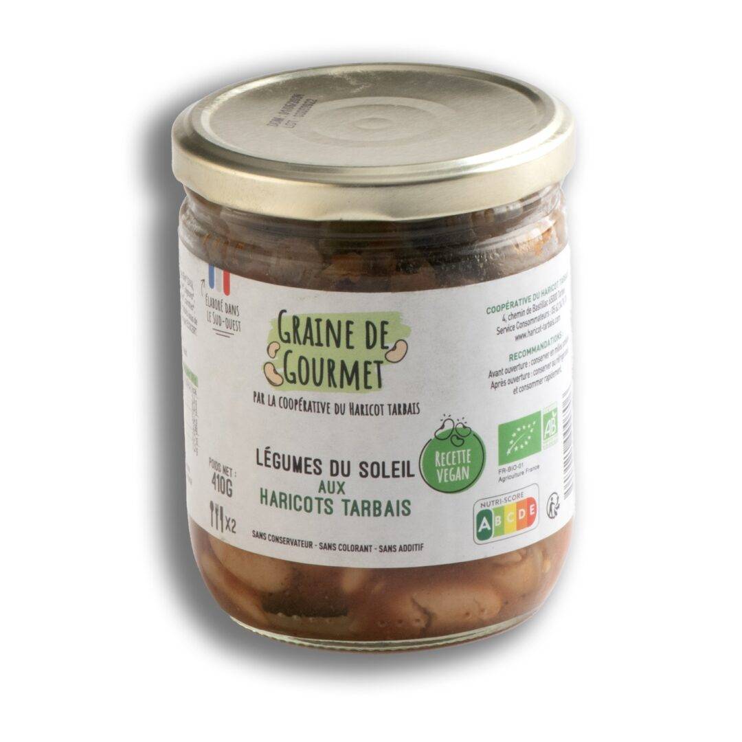 Légumes du soleil aux Haricots Tarbais Bio