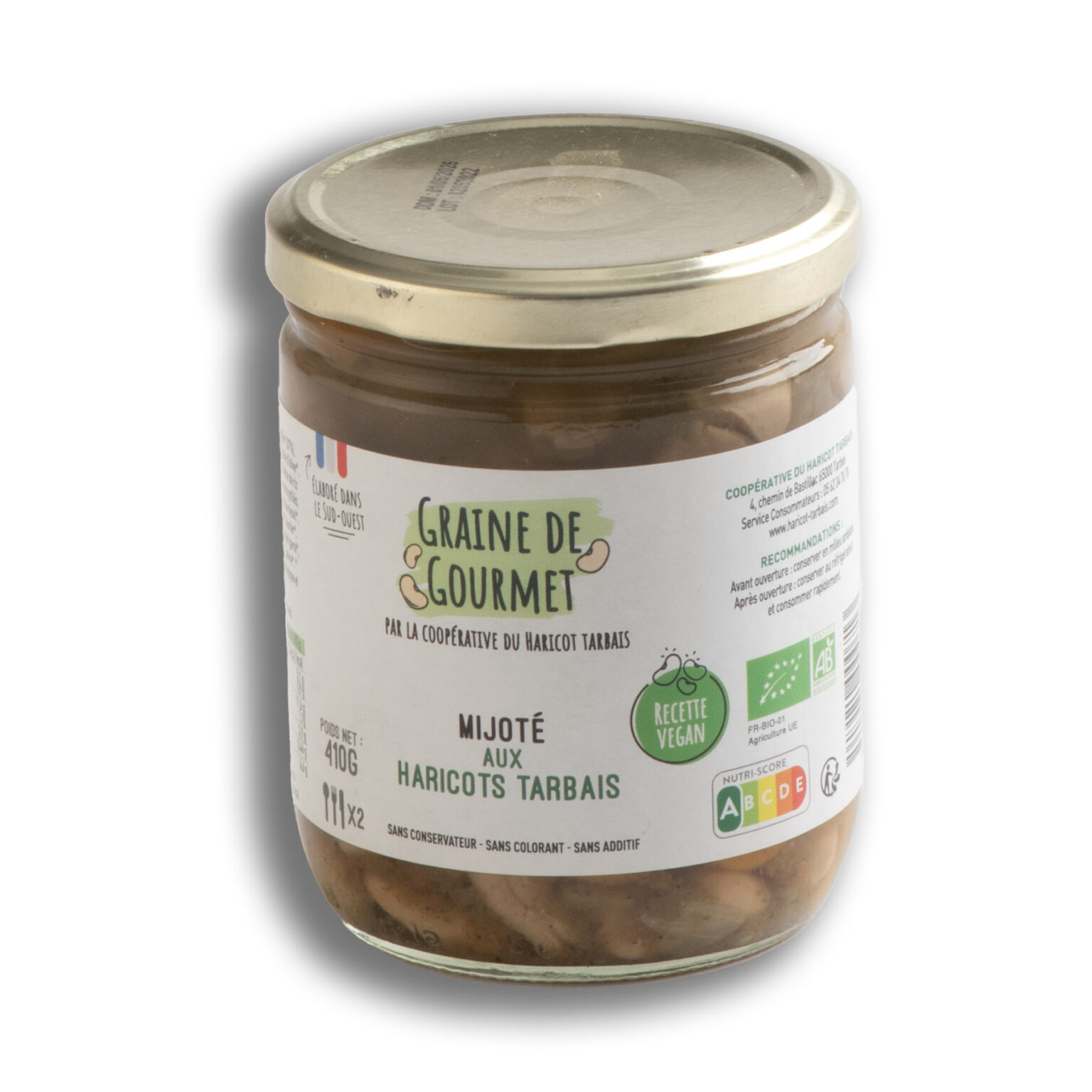 Mijoté aux Haricots Tarbais Bio